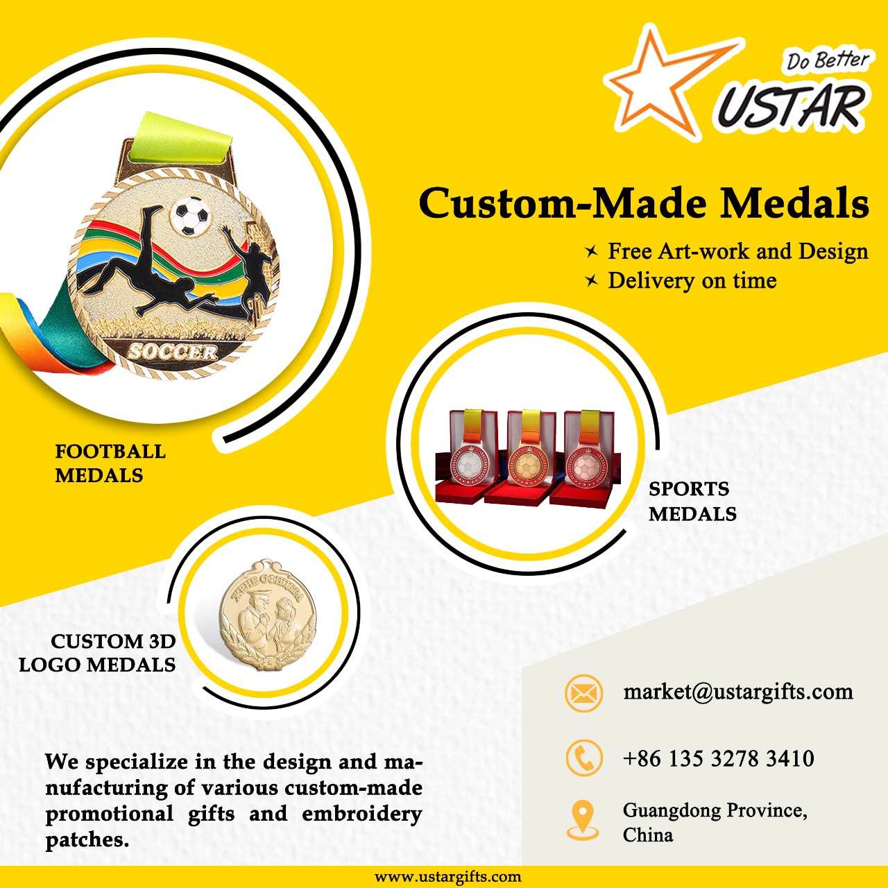 Custom Made Medals