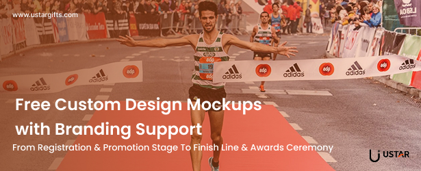 custom marathon medal