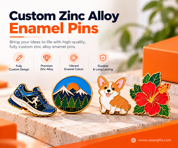 Custom Zinc Alloy Enamel Pin