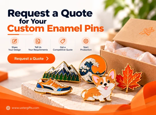 Custom Zinc Alloy Enamel Pin